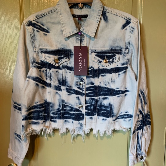 Vigoss Jackets & Blazers - NWT Vigoss Jean Jacket
